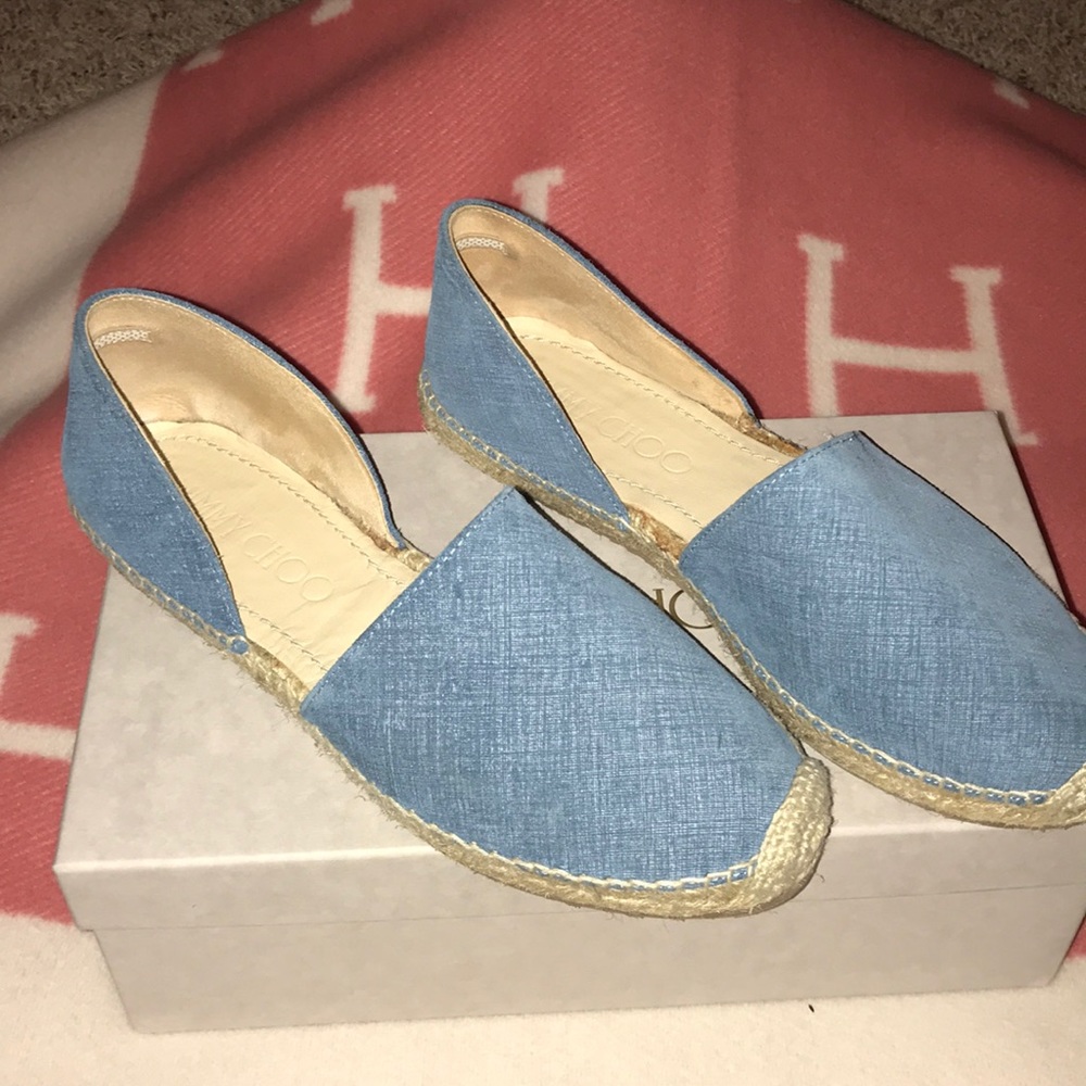 Denim Jimmy Choo Espadrille